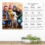 2023 Personalized Photo New Year 12 Month Calendar Poster<br><div class="desc">2023 New Year Photo Calendar Poster - This custom calendar poster is perfect to highlight or circle special family dates, anniversaries, birthdays, and reunions. This large calendar is perfect for kids sporting events practice schedule, after school appointments, or family fun game dates. Personalize these full year photo calendar posters with...</div>