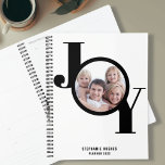 2023 Personalized Photo Planner<br><div class="desc">This modern and stylish 2023 Planner features the word JOY in bold black typography on a white background.
Easily customizable with your photo, name, and year.</div>
