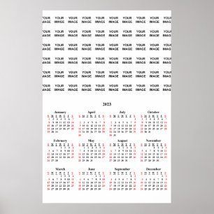 2023 Personnalisé Créer Votre Propre Affiche Calen