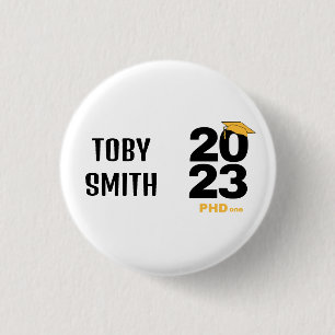 2023 PHDone Customizable Graduation Gift 1 Inch Round Button