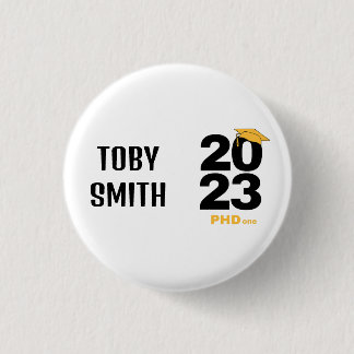 2023 PHDone Customizable Graduation Gift 1 Inch Round Button