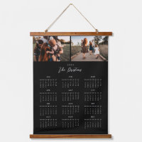 2023 Photo Calendar Editable Colour Wall Tapestry