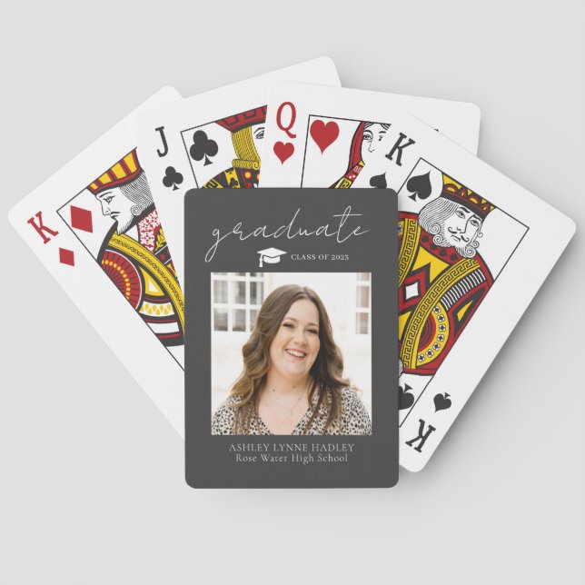 2023 Photo Graduate Playing Cards (Back)