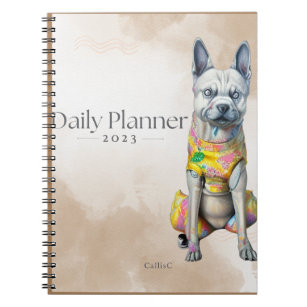 2023 Planner - Happy dog by CallisC  Notebook