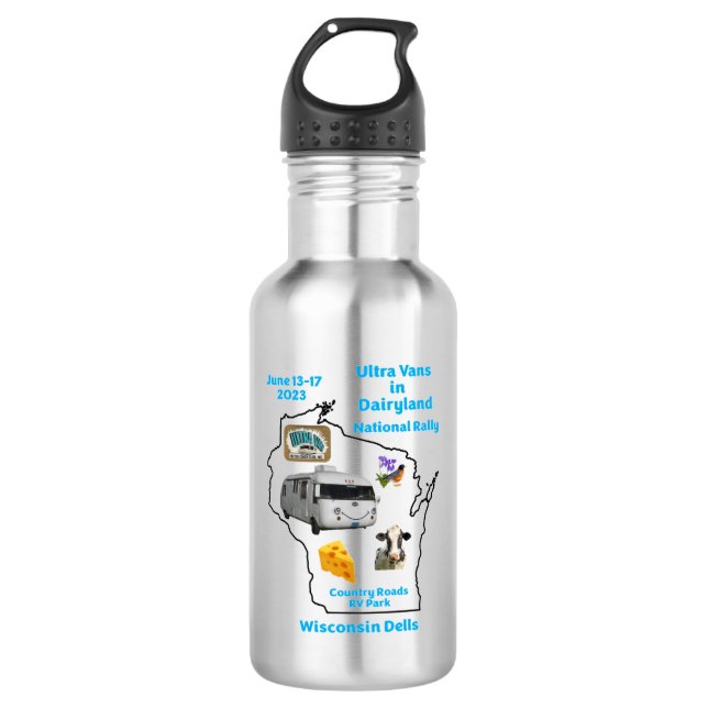 2023 Rallye Thermal Mug Acier Inoxydable Bouteille (Devant)