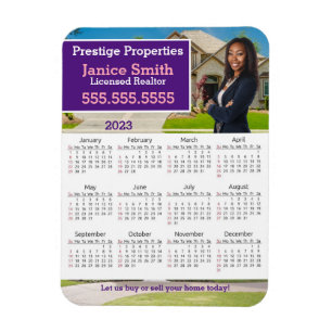 2023 Realtor Calendar Refrigerator  Magnet