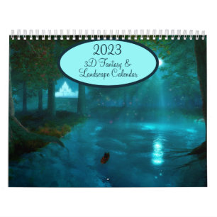 2023 SilverWebForge Fantasy & Landscape Calendar