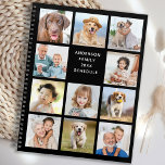 2023 Simple Photo Collage Personalized Appointment Planner<br><div class="desc">Custom photo collage calendar planner. Keep all your appointments and schedule handy with our fun photo planner that has 11 photos to personalize and name. This trendy photo collage planner is perfect for work schedule, kids school events, family appointments, and your favourite pets dog schedule. Design is on front and...</div>