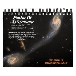 2023 SMALL Psalm 19 Astronomy Society Calendar