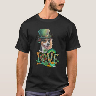 2023 St patrick's Day Parade Lucky Irish Dog Men W T-Shirt