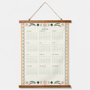 2023 Tapestry Wall Yearly Calendar 