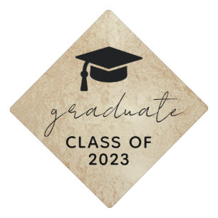 2023 Tassel Graduation Gold Cap Topper