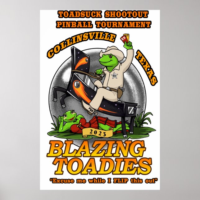 2023 ToadSuck Shootout Poster (Front)