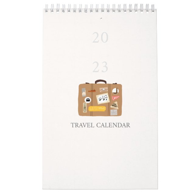 2023 Travel calendar  (Cover)