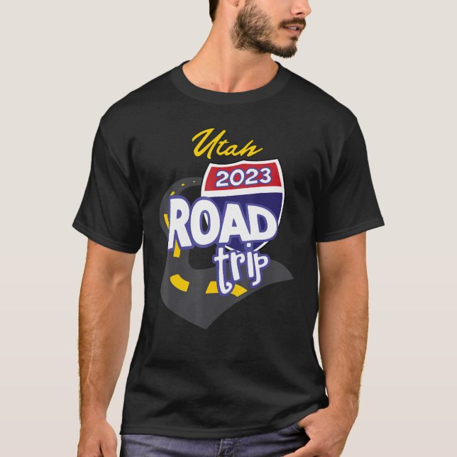 2023 Utah Road Trip T-Shirt (Front)