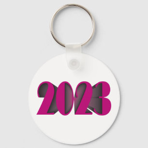 2023 VIVA MAGENTA KEYCHAIN