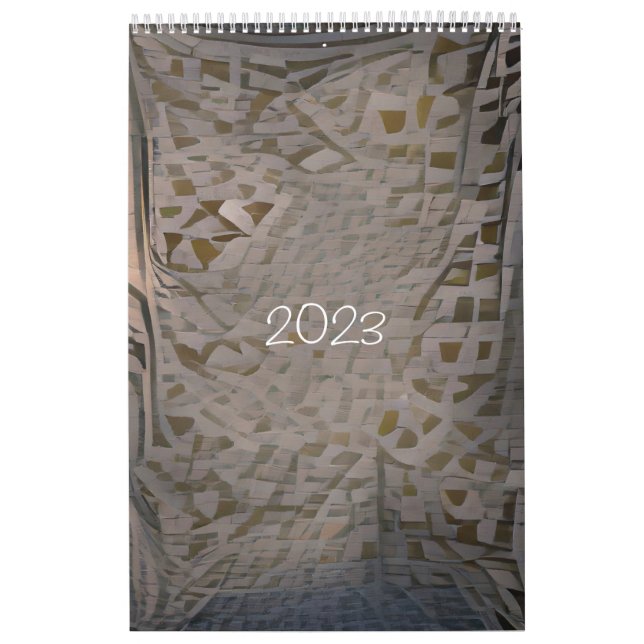 2023 Wylie Quilting OnePage MediumCalendar, White Calendar (Cover)