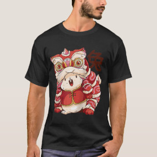 2023 Year of the Rabbit Cat Chinese Zodiac Dragon T-Shirt