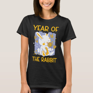 2023 Year of the Rabbit Cat Chinese Zodiac New Yea T-Shirt