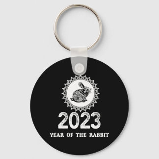 2023 Year of the Rabbit Chinese New Year- Keychain