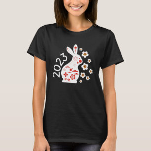 2023 Year of the Rabbit Graphic Lunar Chinese New  T-Shirt