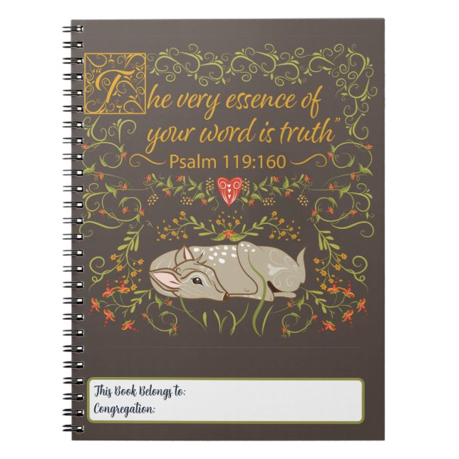2023 Year Text Notebook (Front)