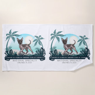 2024 AHTCA Nat'l Specialty Logo Beach Towel
