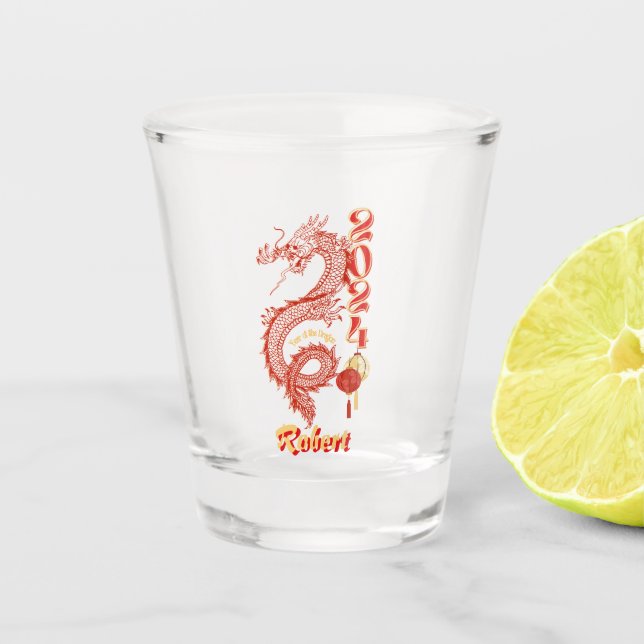2024 Année du verre de dragon (Devant)