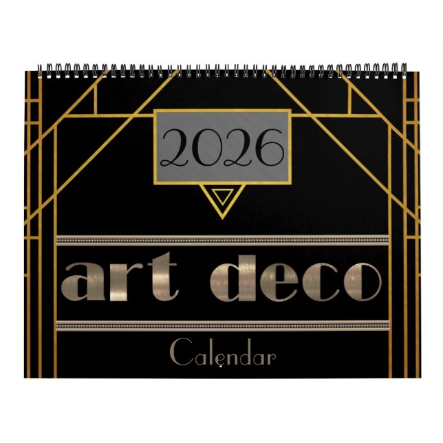2024 Art Deco Calendar (Cover)
