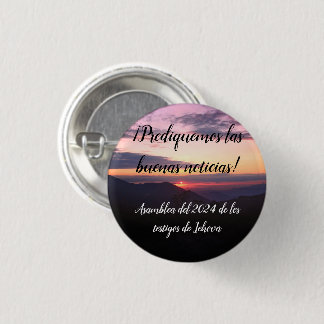 2024 Asamblea TJ atardecer (JW) personaliza 1 Inch Round Button