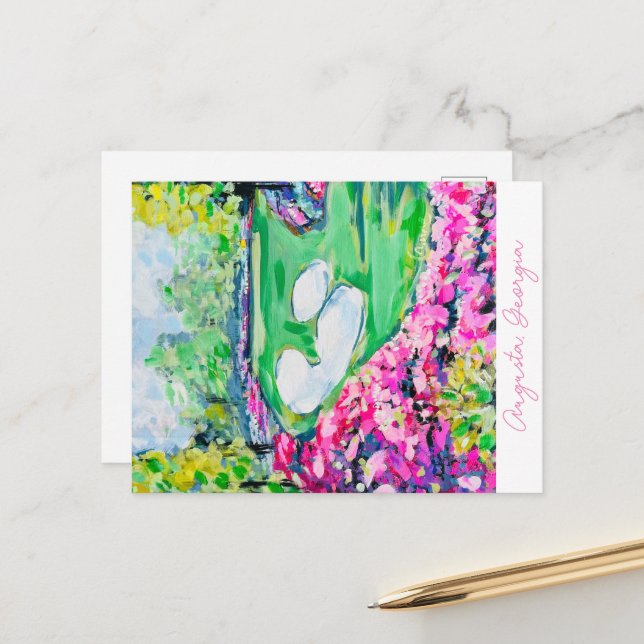 2024 Augusta Print Postcard (Front/Back In Situ)