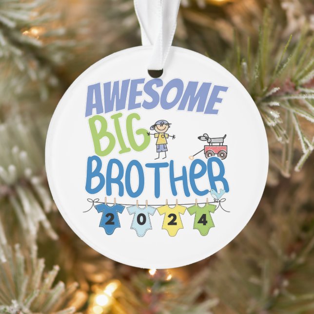 2024 Awesome Big Brother Ornament (Tree)