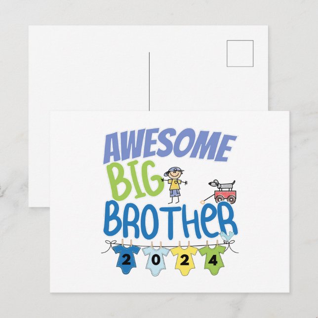 2024 Awesome Big Brother Postcard (Front/Back)