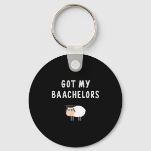 2024 bachelors degree college graduation saying keychain