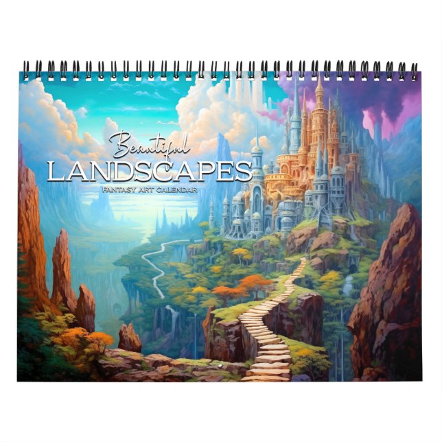 2024 Beautiful Landscapes 3 Calendar (Cover)