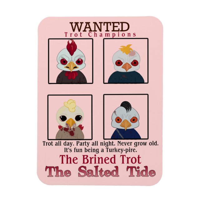 2024 Brined Trot Champion Magnet (Vertical)