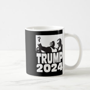 2024 Bulletproof Teflon Don Rally Shooting Fist Pu Coffee Mug