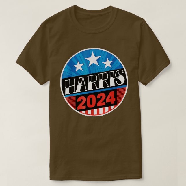 2024 button t TShirt (Design Front)