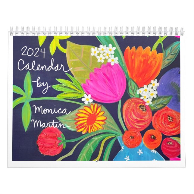 2024 Calendar by Monica Martin Fine Art (Cover)