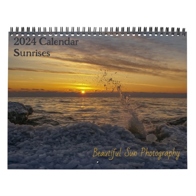 2024 Calendar - Sunrise (Cover)
