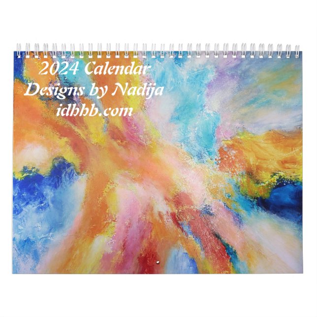 2024 Calendrier Designs par Nadija (Protection)