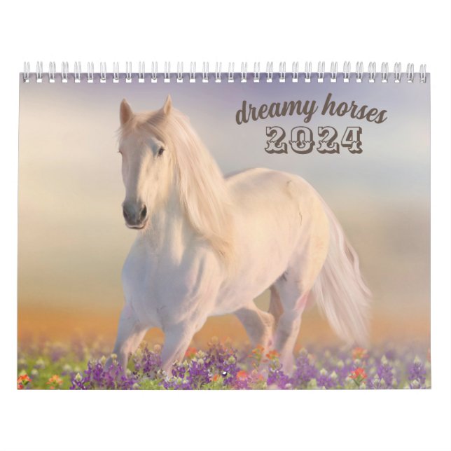 2024 Calendrier Dream Horse (Protection)