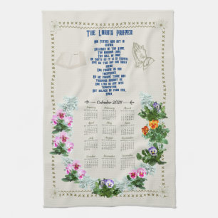 2024 Calendrier Serviette La Prière du Seigneur