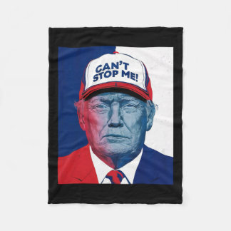 2024 Can't Stop Me Republican 2024 Maga Fleece Blanket