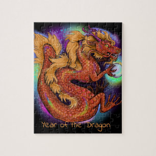 2024 Chinese Zodiac Year of the Dragon Jigsaw Puzzle