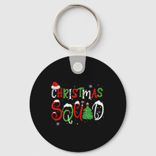 2024 Christmas Squad Funny Xmas Tree Family Matchi Keychain
