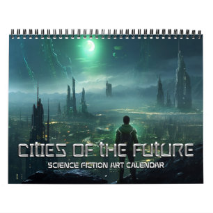 2024 Cities Of The Future 4 Science Fiction Calendar