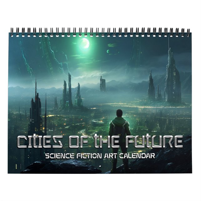 2024 Cities Of The Future 4 Science Fiction Calendar (Cover)
