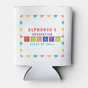 2024 Colourful Mexican Fiesta Graduation Party Can Cooler