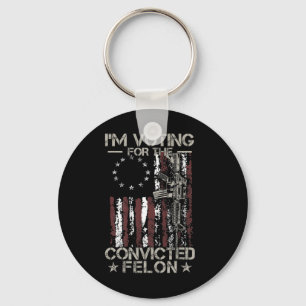 2024 Convicted Felon11 Keychain